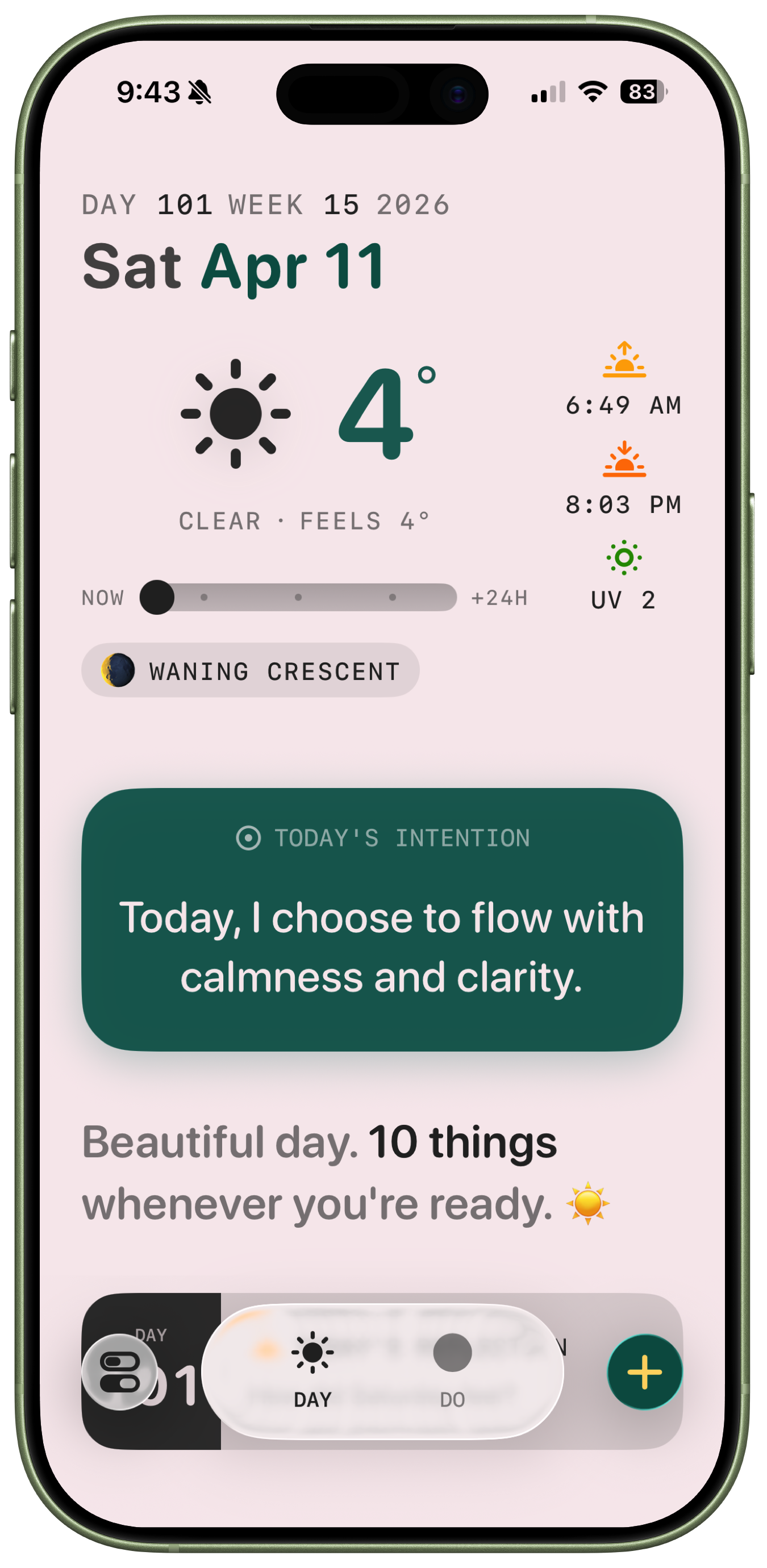 Solarday in the Forest theme